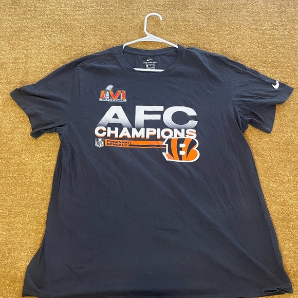 Nike Other - The Nike Tee Shirt Mens XL Black Bengals AFC Champions NFL.